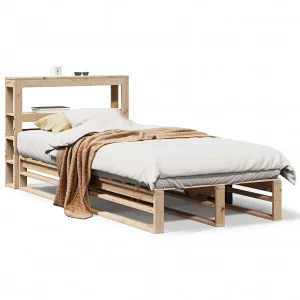 Bedframe zonder matras massief grenenhout 90×190 cm Bedframe zonder matras massief grenenhout 90×190 cm