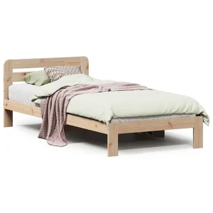 Bedframe zonder matras massief grenenhout 90×200 cm Bedframe zonder matras massief grenenhout 90×200 cm
