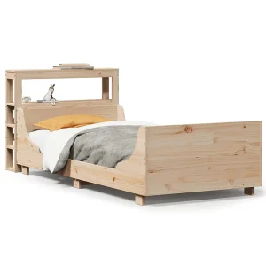 Bedframe zonder matras massief grenenhout 90×200 cm Bedframe zonder matras massief grenenhout 90×200 cm