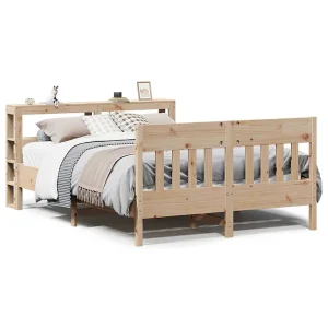 Bedframe zonder matras massief grenenhout 140×190 cm Bedframe zonder matras massief grenenhout 140×190 cm