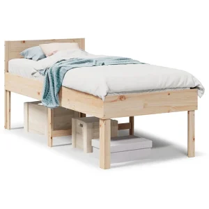 Bedframe zonder matras massief grenenhout 90×190 cm Bedframe zonder matras massief grenenhout 90×190 cm