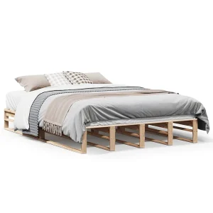 Bedframe zonder matras massief grenenhout 160×200 cm Bedframe zonder matras massief grenenhout 160×200 cm