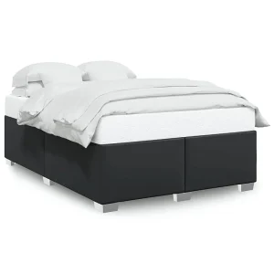 Bedframe kunstleer zwart 160×200 cm Bedframe kunstleer zwart 160×200 cm