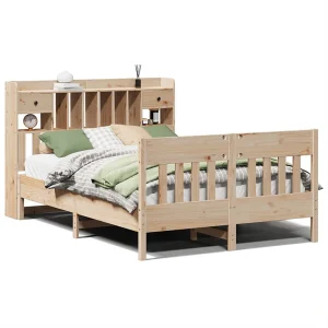 Bedframe zonder matras massief grenenhout 140×190 cm Bedframe zonder matras massief grenenhout 140×190 cm