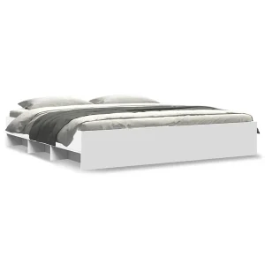 Bedframe zonder matras 180×200 cm spaanplaat wit Bedframe zonder matras 180×200 cm spaanplaat wit