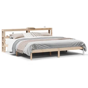 Bedframe zonder matras massief grenenhout 180×200 cm Bedframe zonder matras massief grenenhout 180×200 cm