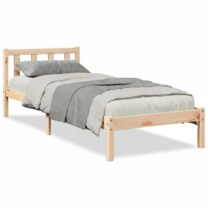Bedframe extra lang zonder matras massief grenenhout 100×220 cm Bedframe extra lang zonder matras massief grenenhout 100×220 cm