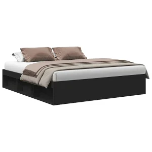 Bedframe zwart 180×200 cm Super King Size Bedframe zwart 180×200 cm Super King Size
