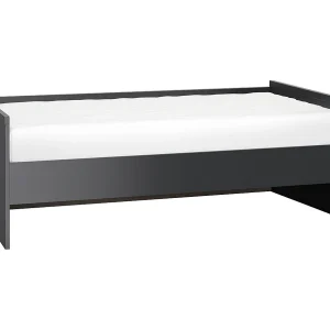 Bedbank 90x200cm inclusief lattenbodem Vox Young User Zwart Bedbank 90x200cm inclusief lattenbodem Vox Young User Zwart