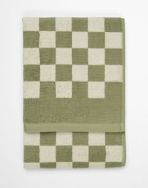 Marc O'Polo Checker Mosgroen Gastendoek