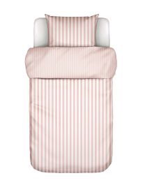 Marc O'Polo Classic Stripe Rose smoke Dekbedovertrek