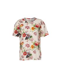 Essenza Denna Florea Vanille Top korte mouw