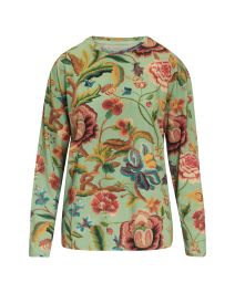 Essenza Denna Roselina Basil green Top lange mouw
