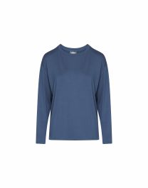 Essenza Denna Uni Top lange mouw Blauw