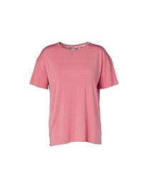 Essenza Denna Uni Pink glow Top korte mouw
