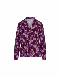 Essenza Elodie Maxime Bordeauxrood Top lange mouw