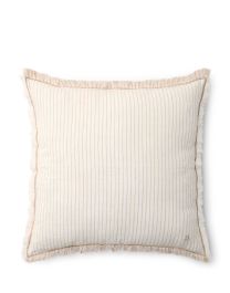 Marc O'Polo Fine Stripe Dark Sand Sierkussen