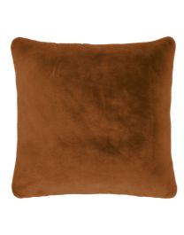 Essenza Furry Leather brown Sierkussen