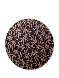 Essenza Juliette Almost black Rond vloerkleed