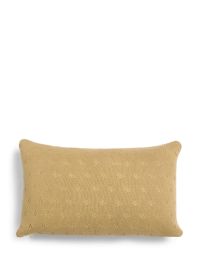 Essenza Knitted Ajour Fern yellow Sierkussen
