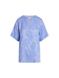 Essenza Lily Charley Lavender blue Top korte mouw