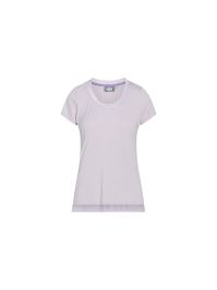 Essenza Luyza Uni Dreamy lilac Top korte mouw
