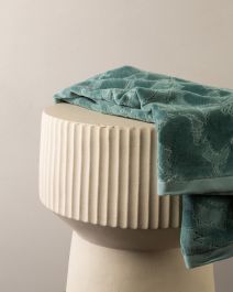 Essenza Rosie Surf green Gastendoek