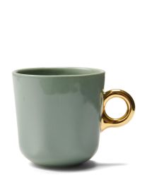 Essenza Sculpture Stone green Kleine beker