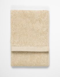 Marc O'Polo Timeless melange Dark Sand Gastendoek