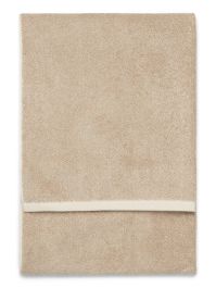 Marc O'Polo Timeless melange Dark Sand Handdoek